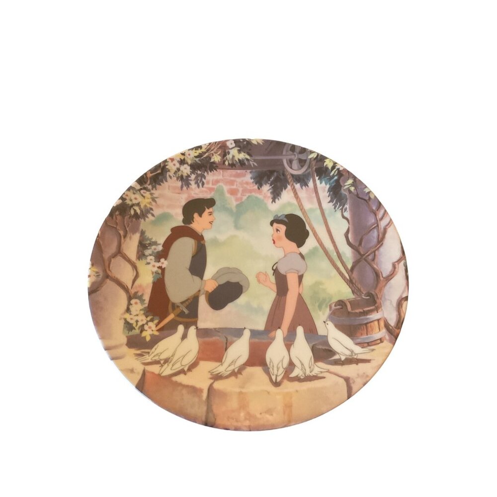 Snow White & Prince "A Wish Come True" Colletible Plate